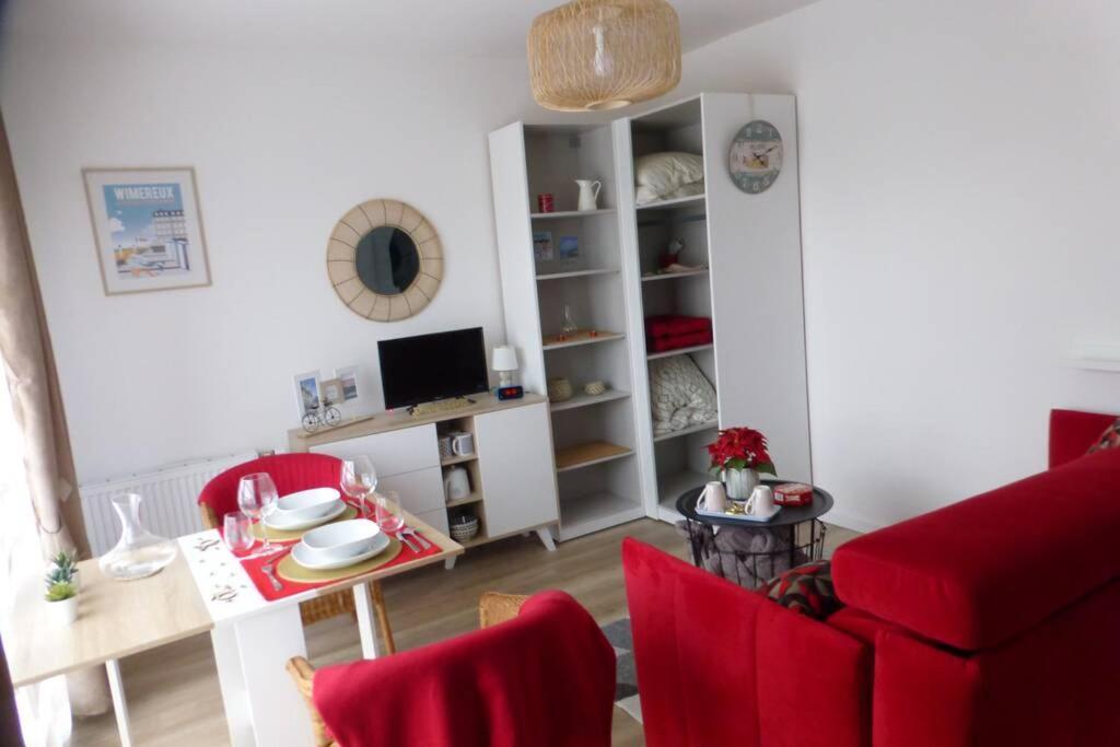 Studio Cosy Neuf Pres De La Mer,Balcon Et Parking Gratuit Вимере Экстерьер фото
